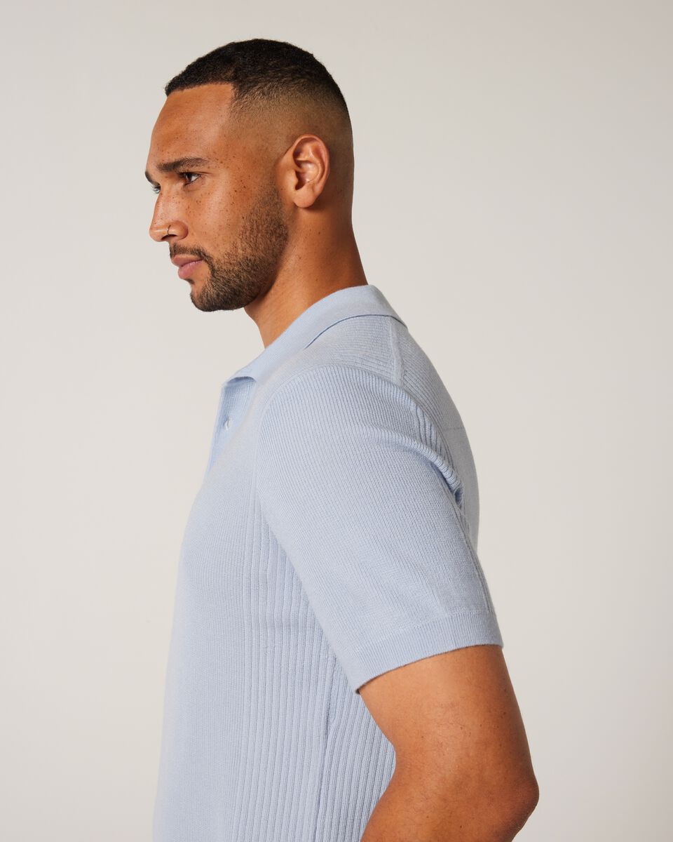 Knitted Polo Shirt